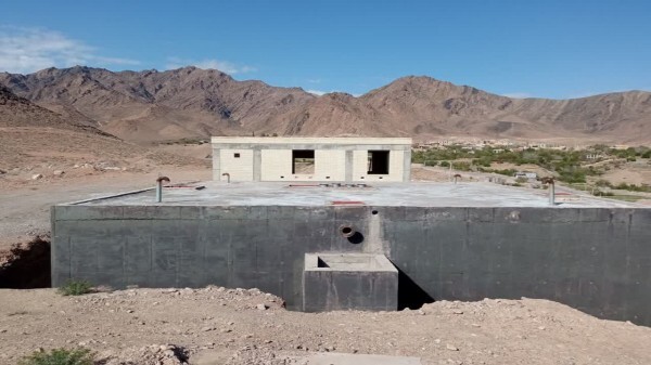 مخزن ۵ هزار مترمکعبی بهاباد آماده بهره‌برداری شد