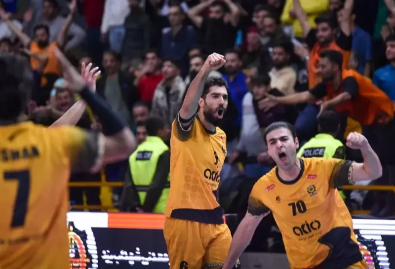 بازگشت شهداب به صدر جدول لیگ برتر والیبال