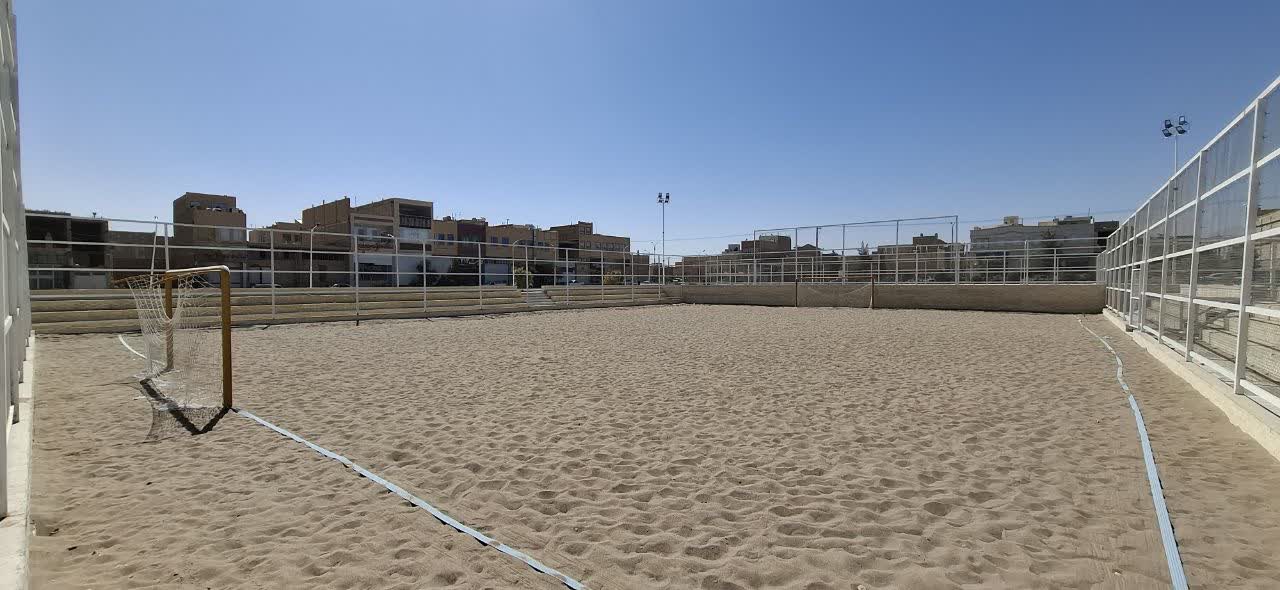 بهره‌برداری از دو زمین ورزش‌های ساحلی در ایام الله دهه فجر