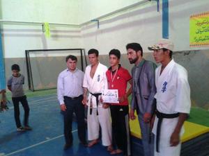 در هفته دولت؛ برگزاري مسابقات كاراته در شهرستان خاتم