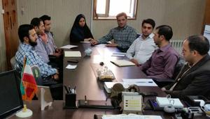 نشست کارکنان بخشداری مرکزی تفت جهت برنامه ریزی و هماهنگی برنامه های هفته دولت